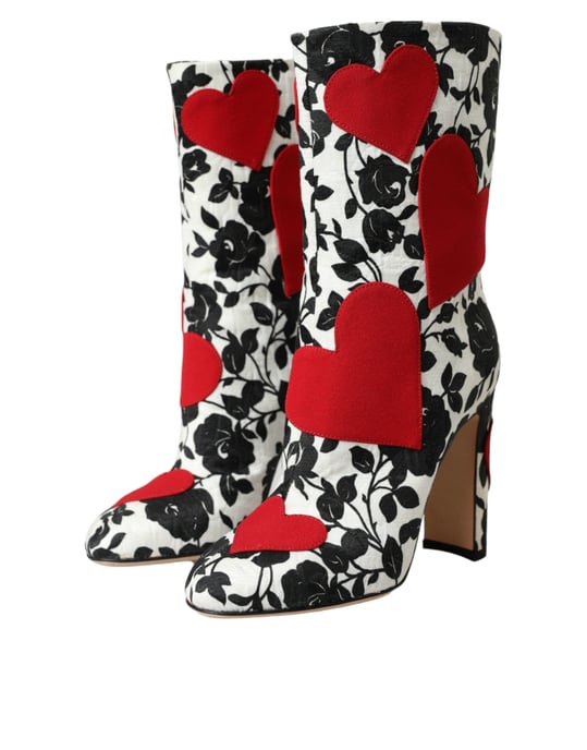 Florale Herz-Booties Modell La10929 - Image 3