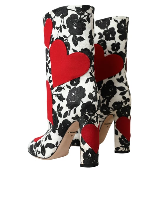 Florale Herz-Booties Modell La10929 - Image 4
