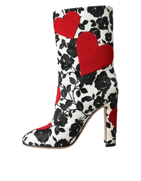 Florale Herz-Booties Modell La10929 - Image 5