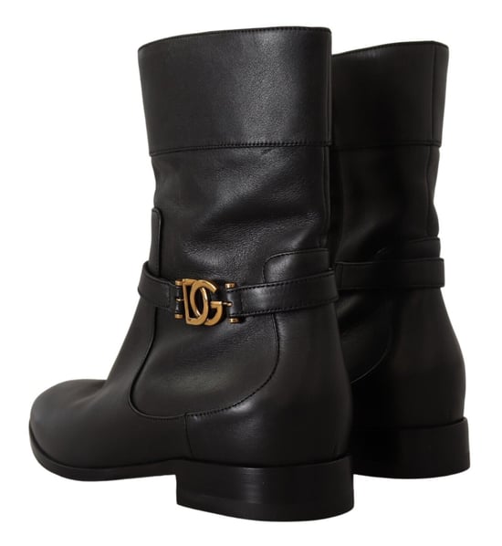 Lederstiefel Dg Schnallenstiefel - Image 4