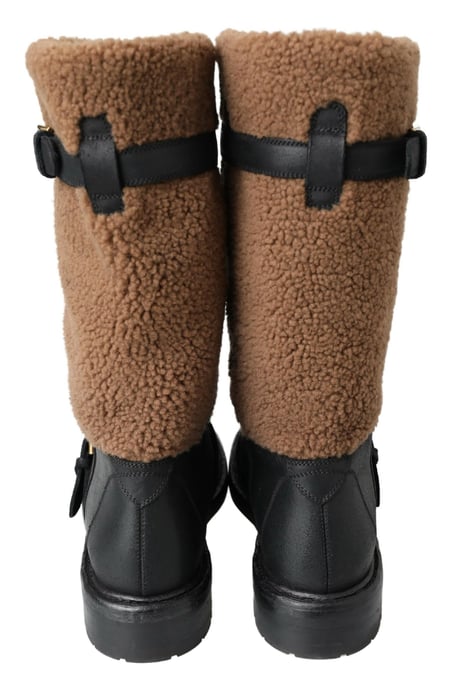 Lammfell Motorradstiefel - Image 5