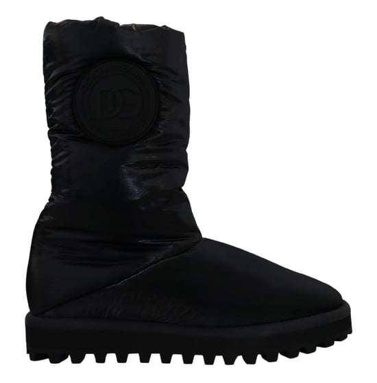 Gestepptes Nylon-Stiefel Modell Schwarz - Image 1