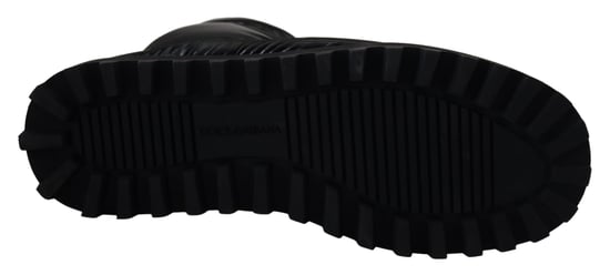 Gestepptes Nylon-Stiefel Modell Schwarz - Image 3