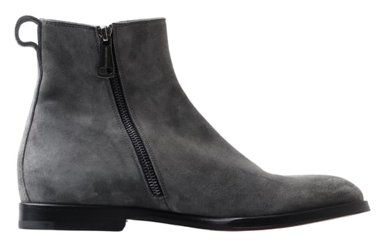 Wildleder Stiefeletten mit Reißverschluss - Image 1