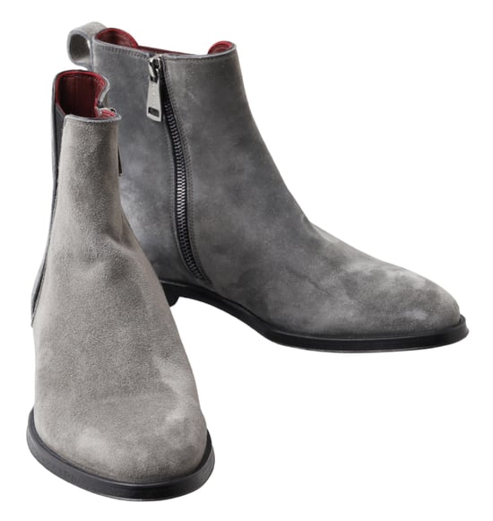 Wildleder Stiefeletten mit Reißverschluss - Image 5