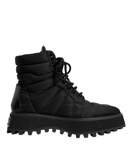 Gepolsterte Nylon Schnürstiefel - Image 6