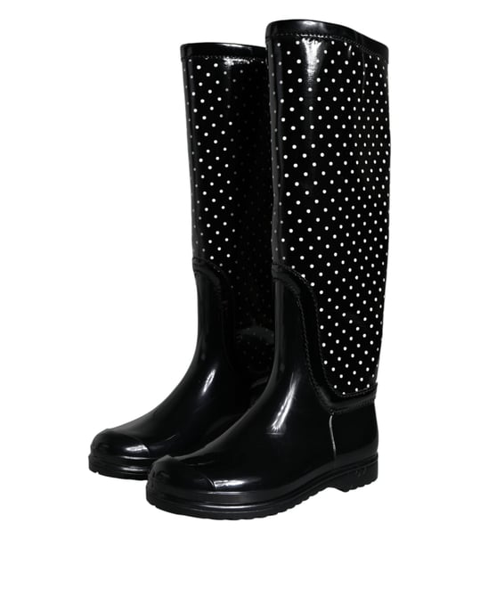 Punkte-Regenstiefel Glanz - Image 3
