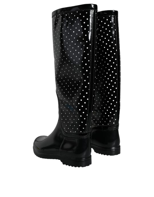 Punkte-Regenstiefel Glanz - Image 4