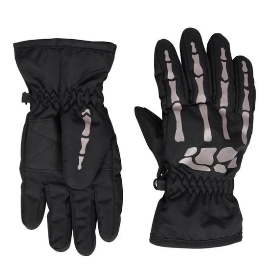 Mountain Warehouse - Skelett-Handschuhe für Kinder, Wasserbeständig (Schwarz) - Image 3