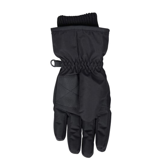 Mountain Warehouse - Schnee-Handschuhe für Kinder, Isotherm, Kunstfell gefüttert (Schwarz) - Image 2