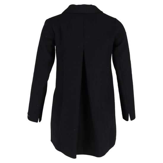 Max Mara Doppelreihiger Peacoat aus schwarzer Wolle - Image 3