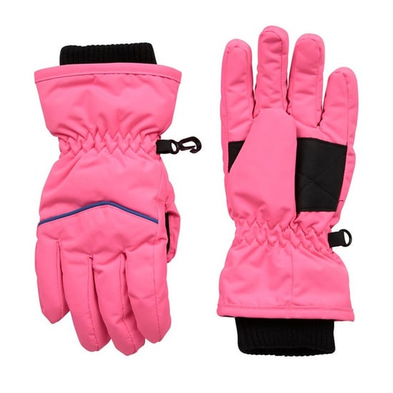 Mountain Warehouse - Hut- und Handschuh-Set für Kinder, Isotherm, Leine (Pink) - Image 3