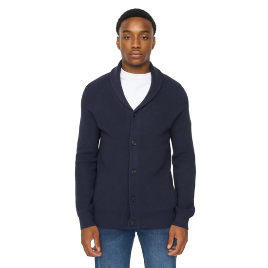 Duck and Cover - "Venosa" Strickjacke für Herren, Schalkragen (Marine) - Image 1