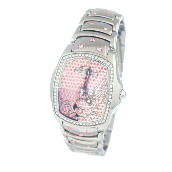 Tweety Pink Glitzer Uhr - Image 1