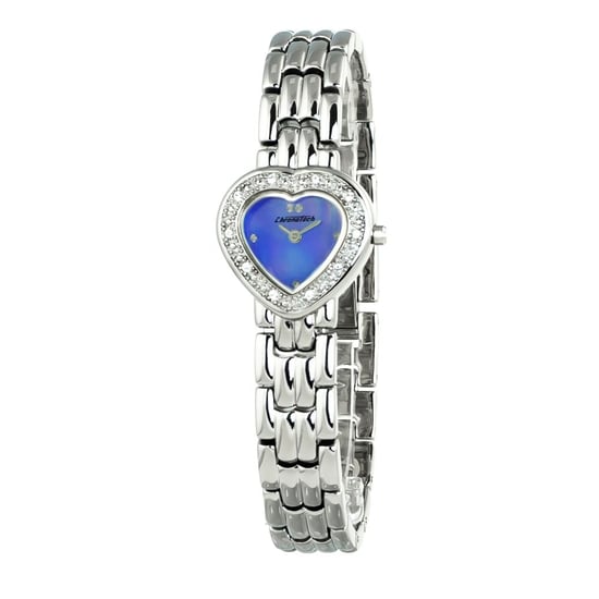 Herzförmige Uhr mit Silbernem Metallarmband Ct2027l21ac - Image 1