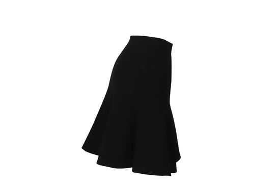 Temperley London Knielanger Rock aus schwarzer Seide - Image 2