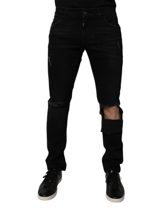 Ripped Slimfit Jeans - Image 1