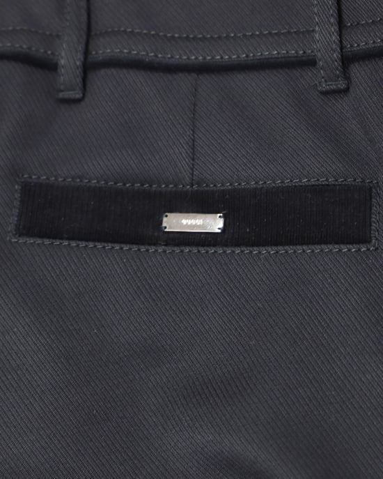 Gucci schwarze Hose mit silbernem Reißverschlussdetail aus schwarzem Nylon - Image 5