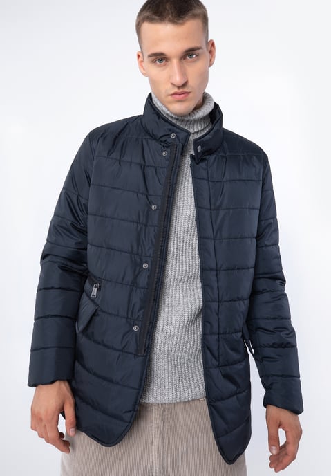 Wittchen Herren-Steppjacke aus marineblauem Nylon - Image 2
