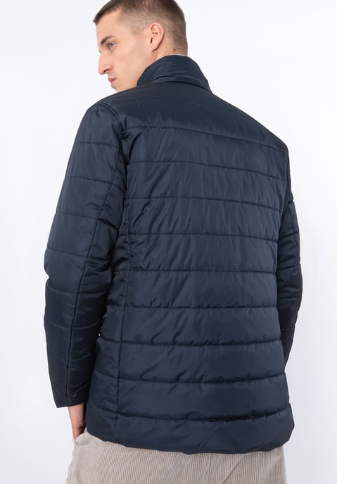 Wittchen Herren-Steppjacke aus marineblauem Nylon - Image 4