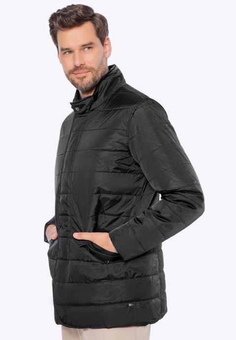 Wittchen Herren-Steppjacke aus schwarzem Nylon - Image 2