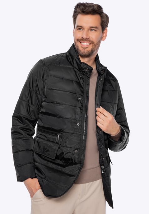 Wittchen Herren-Steppjacke aus schwarzem Nylon - Image 3