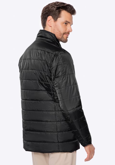Wittchen Herren-Steppjacke aus schwarzem Nylon - Image 4