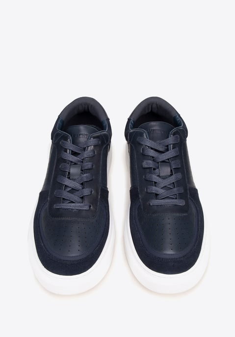 Wittchen Herren-Sneaker aus marineblauem Leder - Image 2