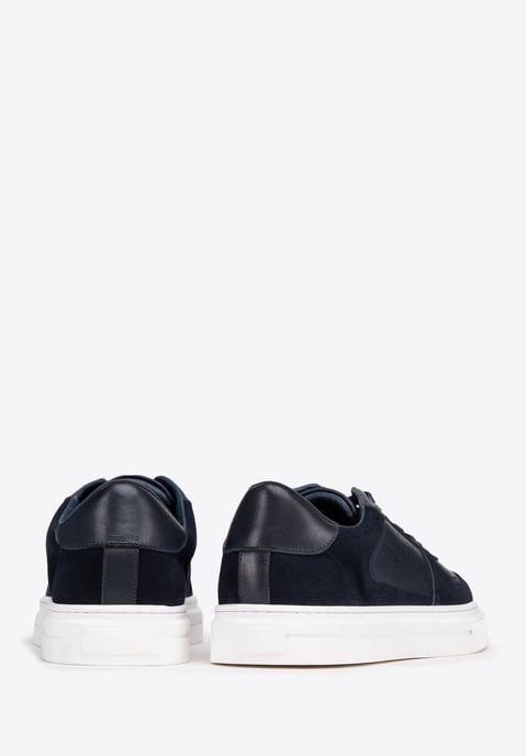 Wittchen Herren-Sneaker aus marineblauem Leder - Image 3
