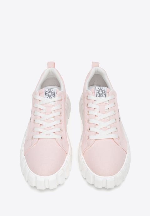 Wittchen Damen-Plateau-Sneaker in Rosa - Image 2