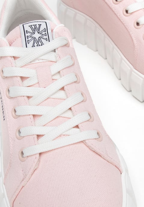 Wittchen Damen-Plateau-Sneaker in Rosa - Image 6