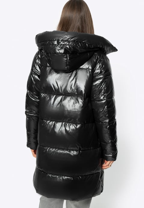 Wittchen Damen-Steppmantel in Oversize, schwarz, Nylon - Image 3