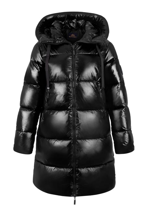 Wittchen Damen-Steppmantel in Oversize, schwarz, Nylon - Image 6