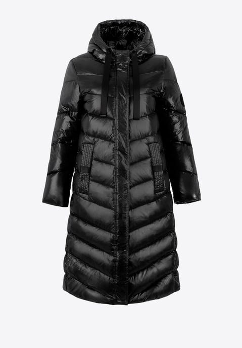 Wittchen Damen Stepp-Daunenmantel Schwarz Nylon - Image 5