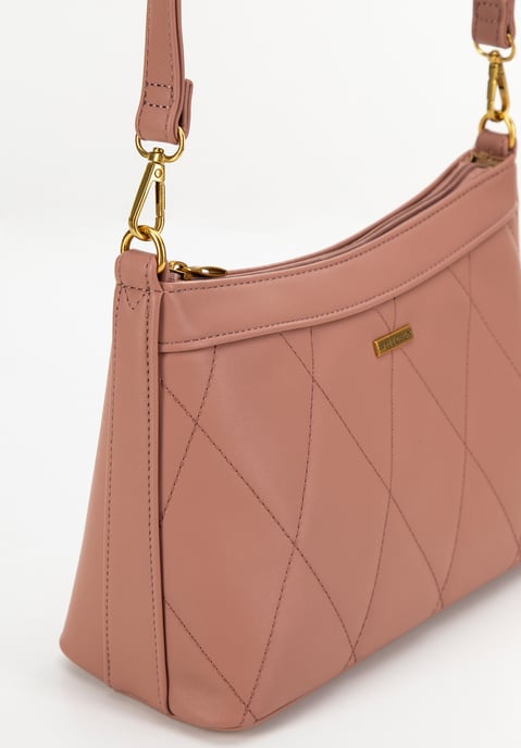 Wittchen Damen-Baguette-Tasche aus Kunstleder mit Ziernähten - Image 4