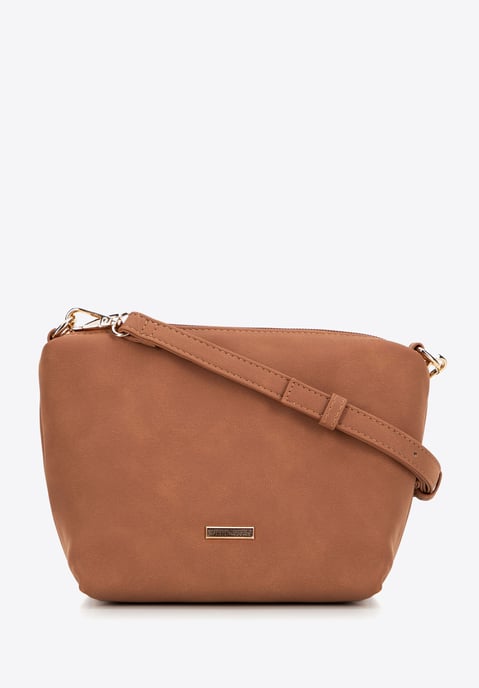 Wittchen Damen-Etui aus Öko-Leder und Pelz, beige - Image 2