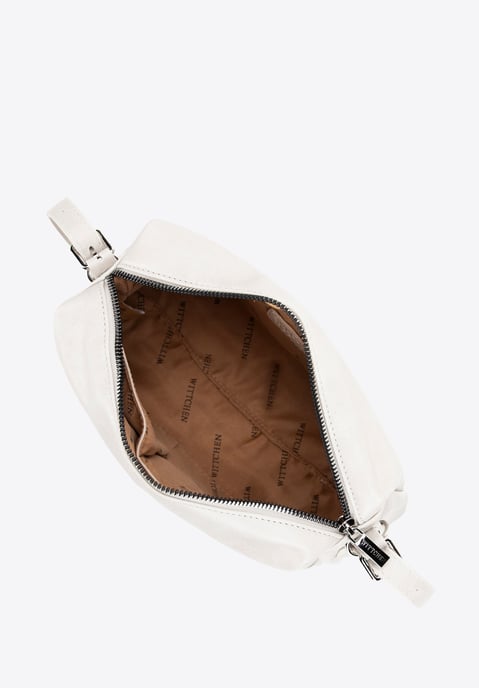 Wittchen Damen-Schultertasche aus Öko-Leder, weiß - Image 4