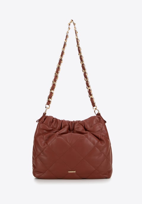 Wittchen Damen-Tasche aus rotem Öko-Leder mit Kette - Image 2