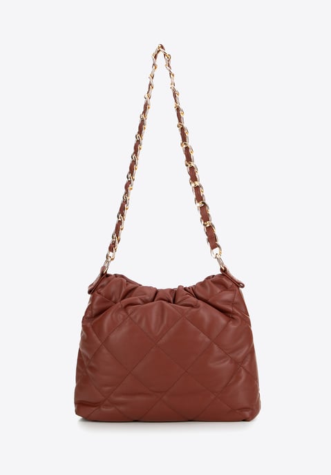 Wittchen Damen-Tasche aus rotem Öko-Leder mit Kette - Image 3