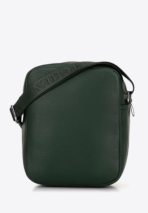 Wittchen Herren-Umhängetasche, klein, aus grünem Öko-Leder - Image 3