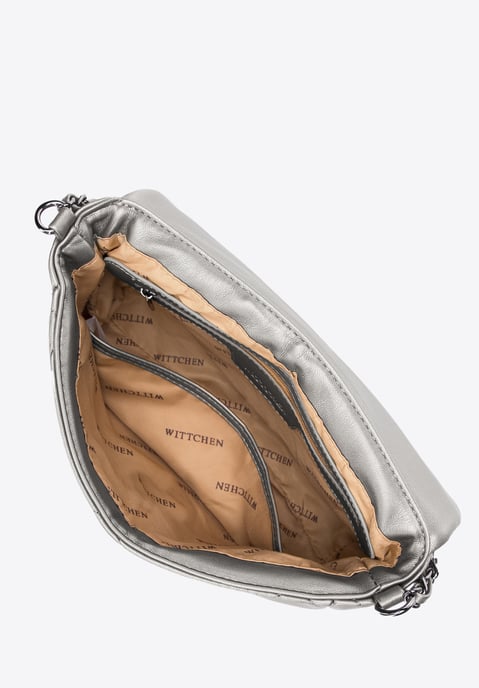 Wittchen Damenhandtasche, gesteppt mit Quadraten an einer Kette, klein - Image 2