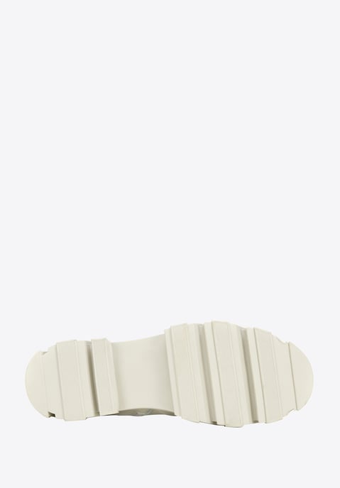 Wittchen Damen-Chelsea-Boots aus Leder mit grau-beigem Plateau - Image 4