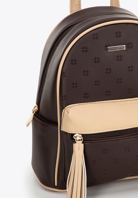 Wittchen Damenrucksack aus Öko-Leder mit Prägung - Image 4
