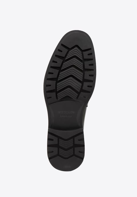 Wittchen Herren-Chelsea-Boots aus Leder mit Schnalle, Schwarz, Naturleder - Image 4