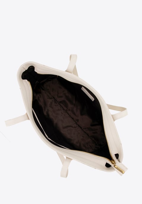 Wittchen Damen-Ledertasche, cremefarben, Naturleder - Image 4