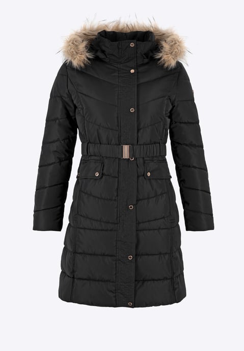 Wittchen Damen-Steppjacke mit Kapuze, Schwarz, Polyester - Image 5
