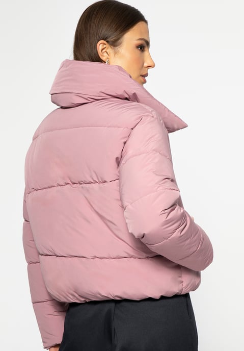 Wittchen Damen-Steppjacke im Oversize-Schnitt, Altrosa, Polyester - Image 4