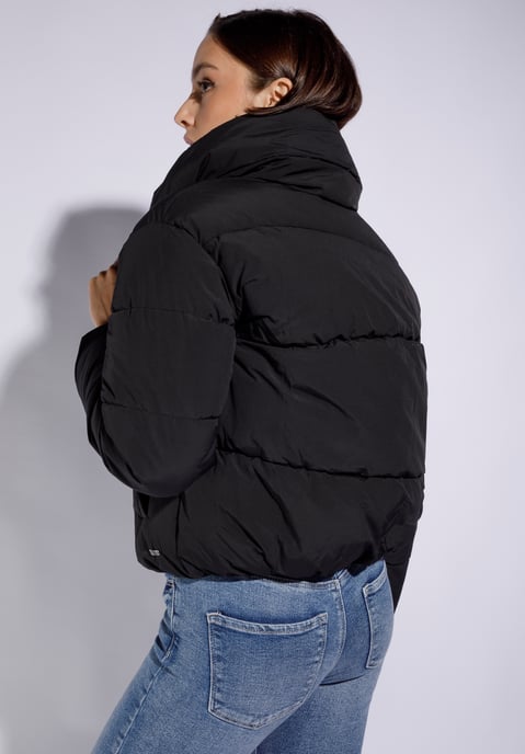 Wittchen Damen-Steppjacke im Oversize-Schnitt, Schwarz, Polyester - Image 3