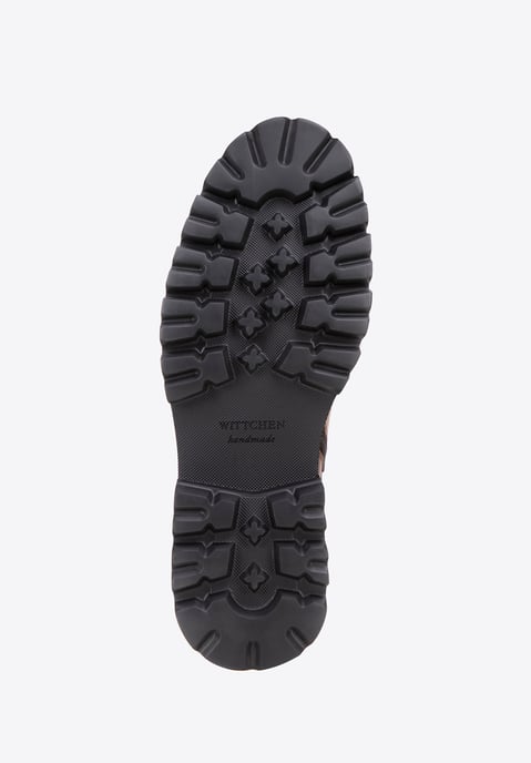 Wittchen Herren-Lederstiefel mit Schnalle, braunes Naturleder - Image 4