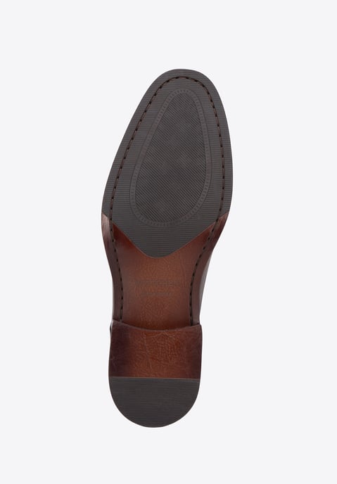 Wittchen Herren-Ankle-Boots aus Leder mit Einlegesohlen, Dunkelbraun, Naturleder - Image 5